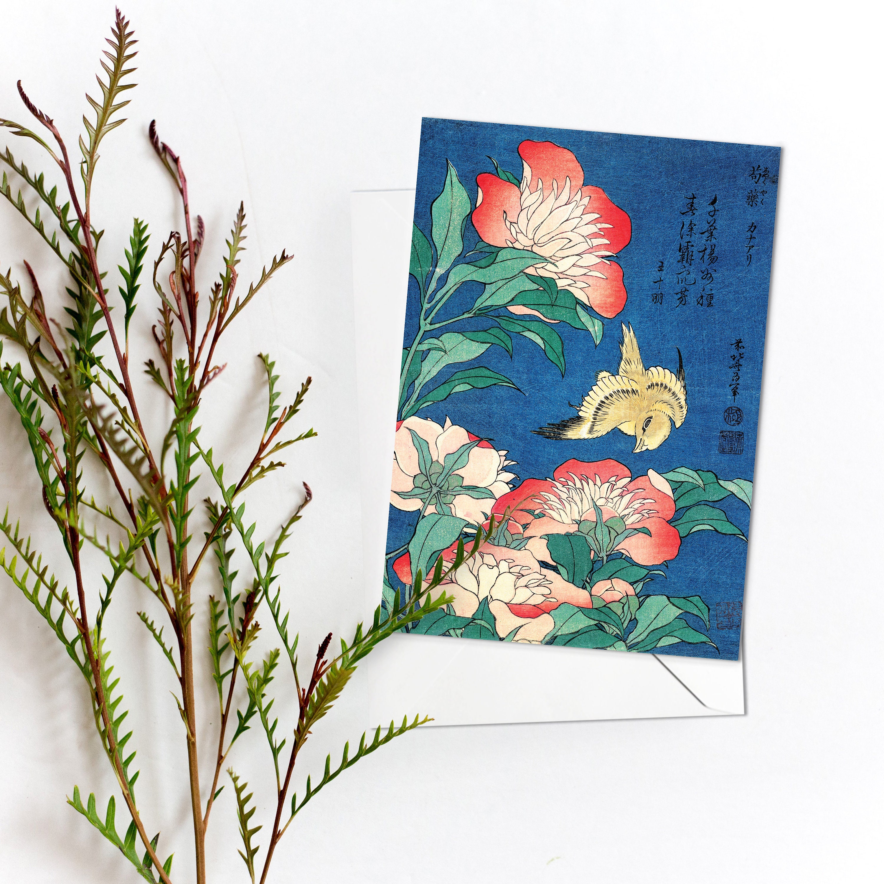 Japanische Ukiyo-e Grußkarte – Mit Umschlag, 12,5 X 17,5 Cm, Für Alle Anlässe