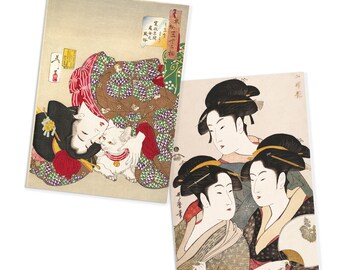 楽天市場】浮世絵 ポストカード 10枚の通販