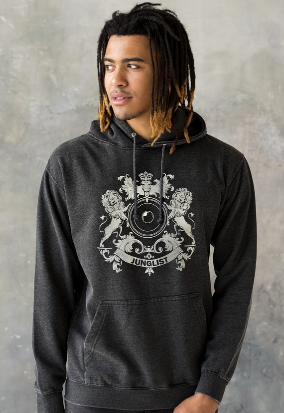 Junglist Hoody T-Shirt Sweater 100/% Hoodie Jungle Music DJ Dub