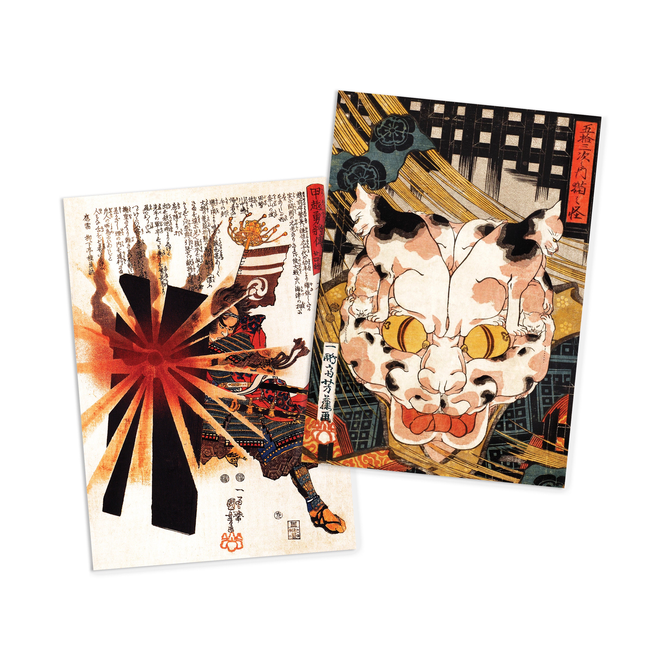 Japanese Ukiyo-e Art Postcards Set of 10 - Postcard Prints