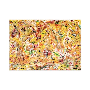 Abstract Art Print Poster Wall Home Decor Painting Original Modern Contemporary Expressionism Medium Original Unique Scandi Beautiful Bright