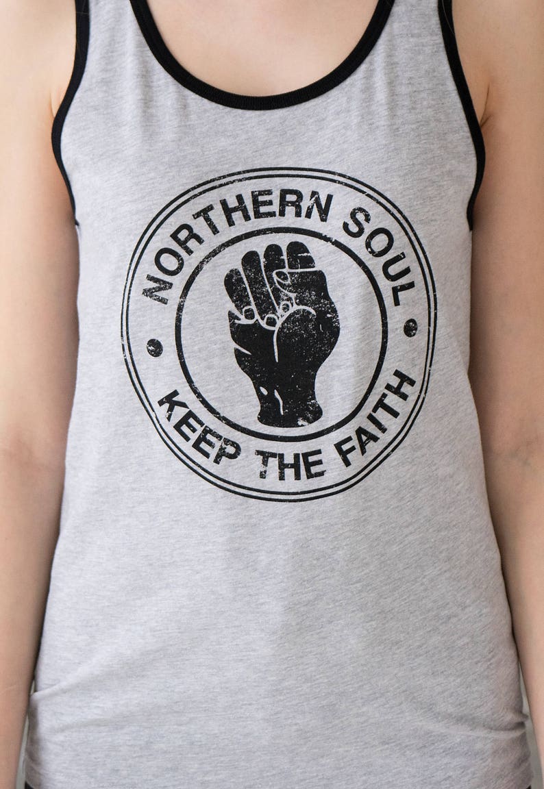 Camiseta De Música Northern Soul Keep The Faith Para Hombre, Camiseta