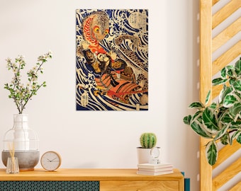 Japanese Ukiyo-e Art Print Poster Woodblock Wall Decor