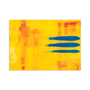 Abstract Art Print Poster Wall Home Decor Painting Original Modern Contemporary Expressionism Medium Original Unique Scandi Striking Bright