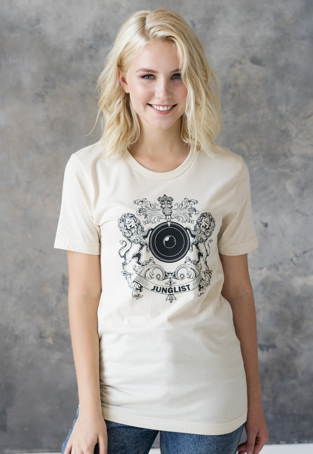 Junglist Airlines Camiseta Drum Y Bass Jungle Massive DJ & Synth Music Amen Slogan Synth Music Producer Festival Mens Mujeres Impreso Tee Top - España