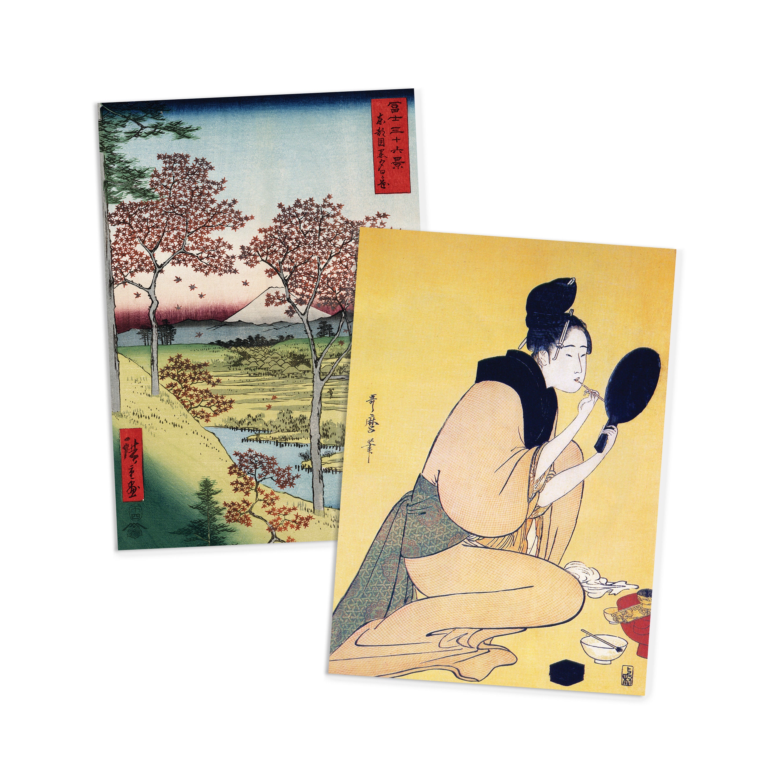 Japanese Ukiyo-e Art Postcards Set of 10 - Postcard Prints