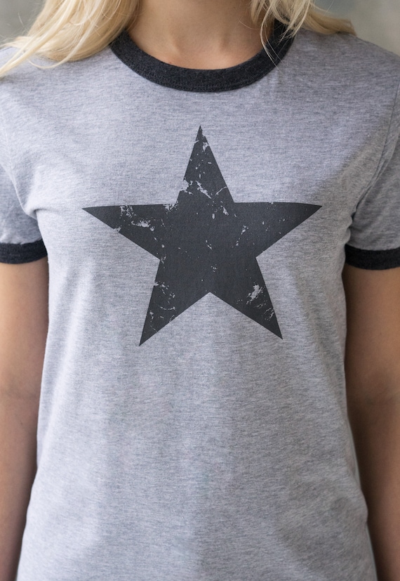 【EERST】Star Ringer T-shirt MUSINSA公式 | EERST Star Ringer T-shirt [Black]