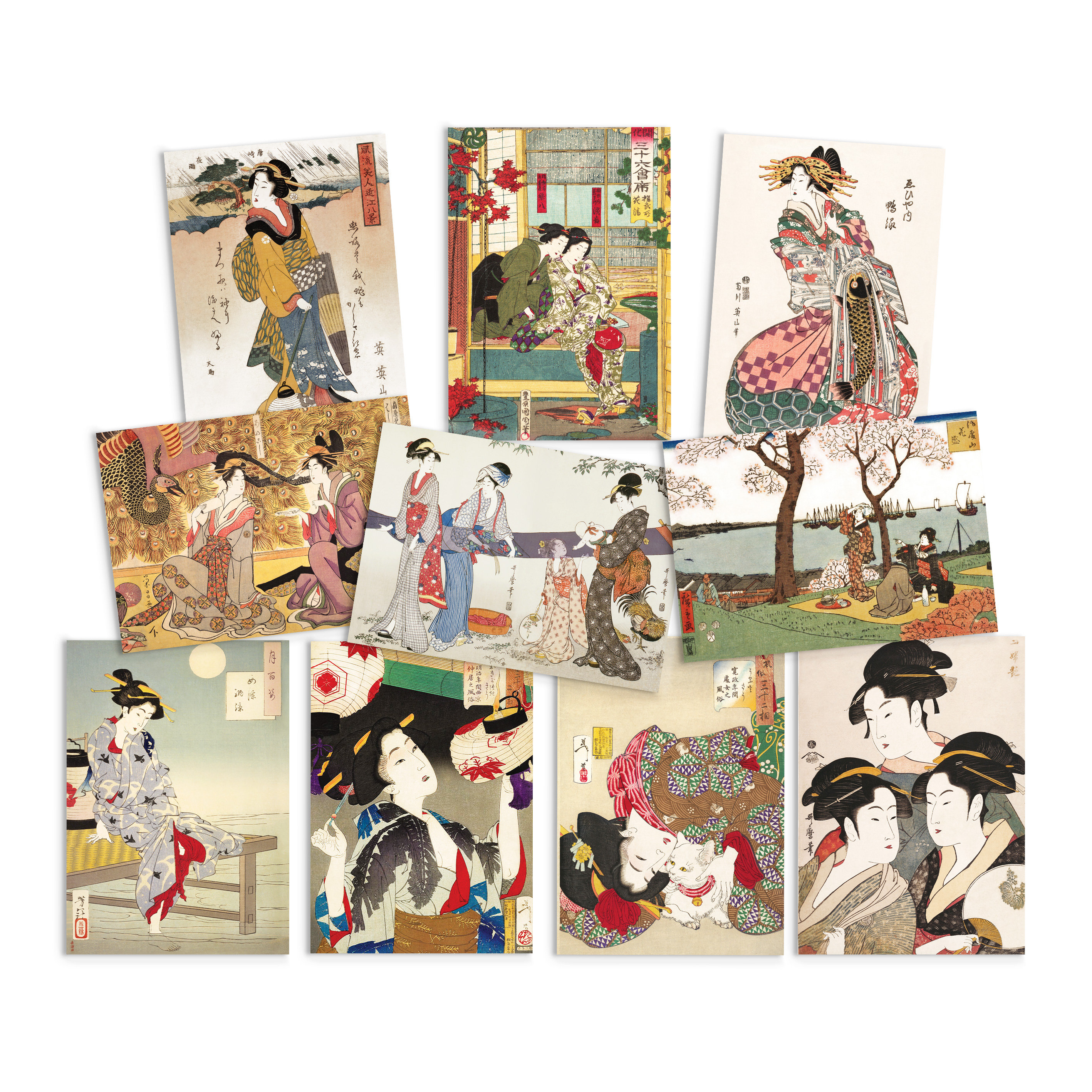 絵はがきセット〈冨嶽三十六景〉葛飾北斎(46枚組)京都便利堂