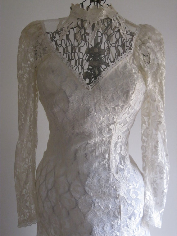 size 8 wedding dress measurements