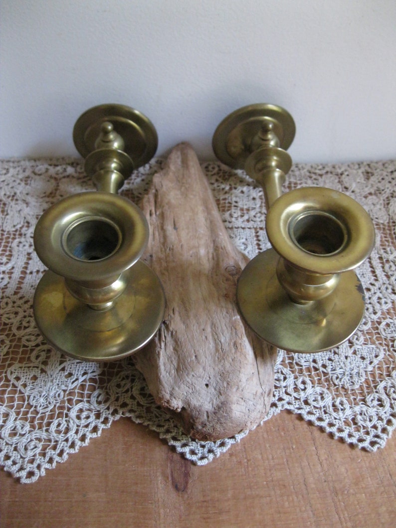 Vintage Ornate Brass Candle Holderswall Mount Swivel Etsy
