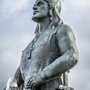 Leif Erickson - Viking Blue - SOFORTIGER DIGITALER DOWNLOAD - Aufgenommen im Viertel Ballard inSeattle, Wa.