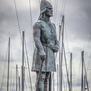 Leif Erickson - Viking - SOFORTIGER DIGITALER DOWNLOAD - Aufgenommen im Ballard-Viertel von Seattle, Wa.