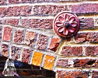 Post Alley Brick - INSTANT DOWNLOAD - This colored brick and ornament are located below the Pike Place Market in Post Alley- Seattle, WA.