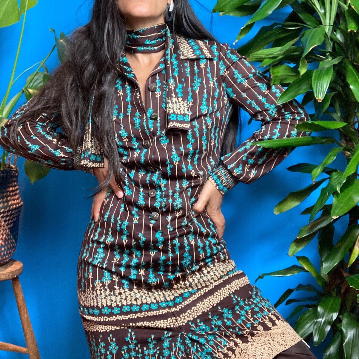 funky midi dress