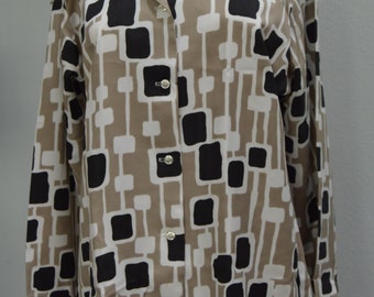 Geometrische patronen Blouse