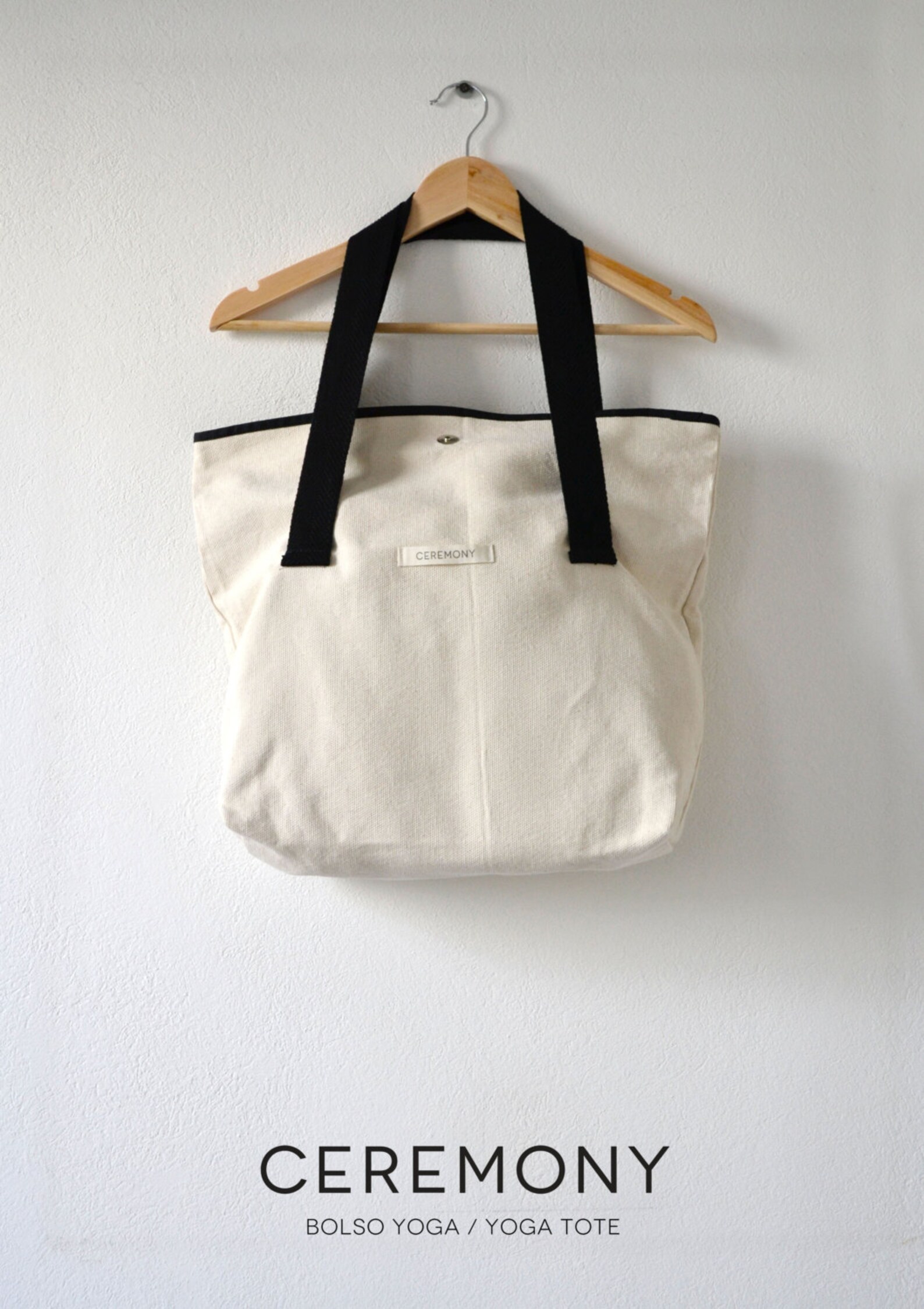 Yoga Tote Bag Yoga Mat Bag Canvas Bag Handmade Shoulder Etsy