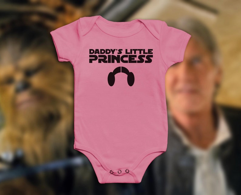 funny baby vest Daddy/'s little princess body suit