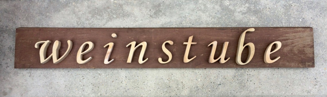 Zahlen und Buchstaben aus Sandstein Etsy.de