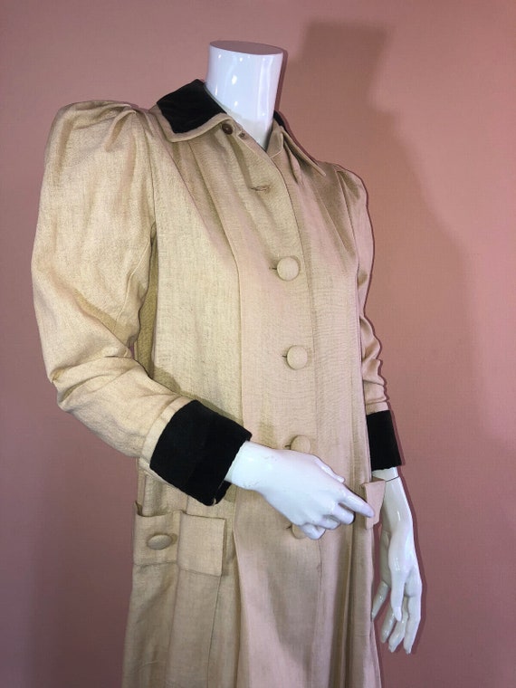 Vintage linen duster, car coat from Paramount Stu… - image 4