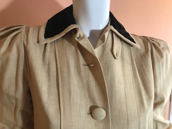 Vintage linen duster, car coat from Paramount Stu… - image 5