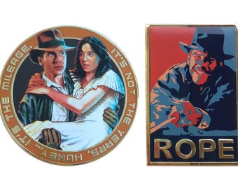 Pins inspirados em Indiana Jones - COMBO PACK!