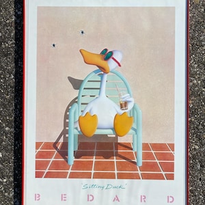 Litho Sitting Duck Michael Bedard - Etsy