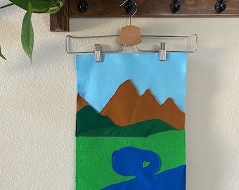 Felt Land, Water, Air Mat, Montessori Inspired