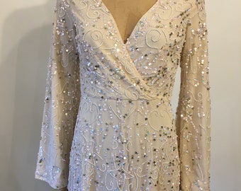 celestial prom dress