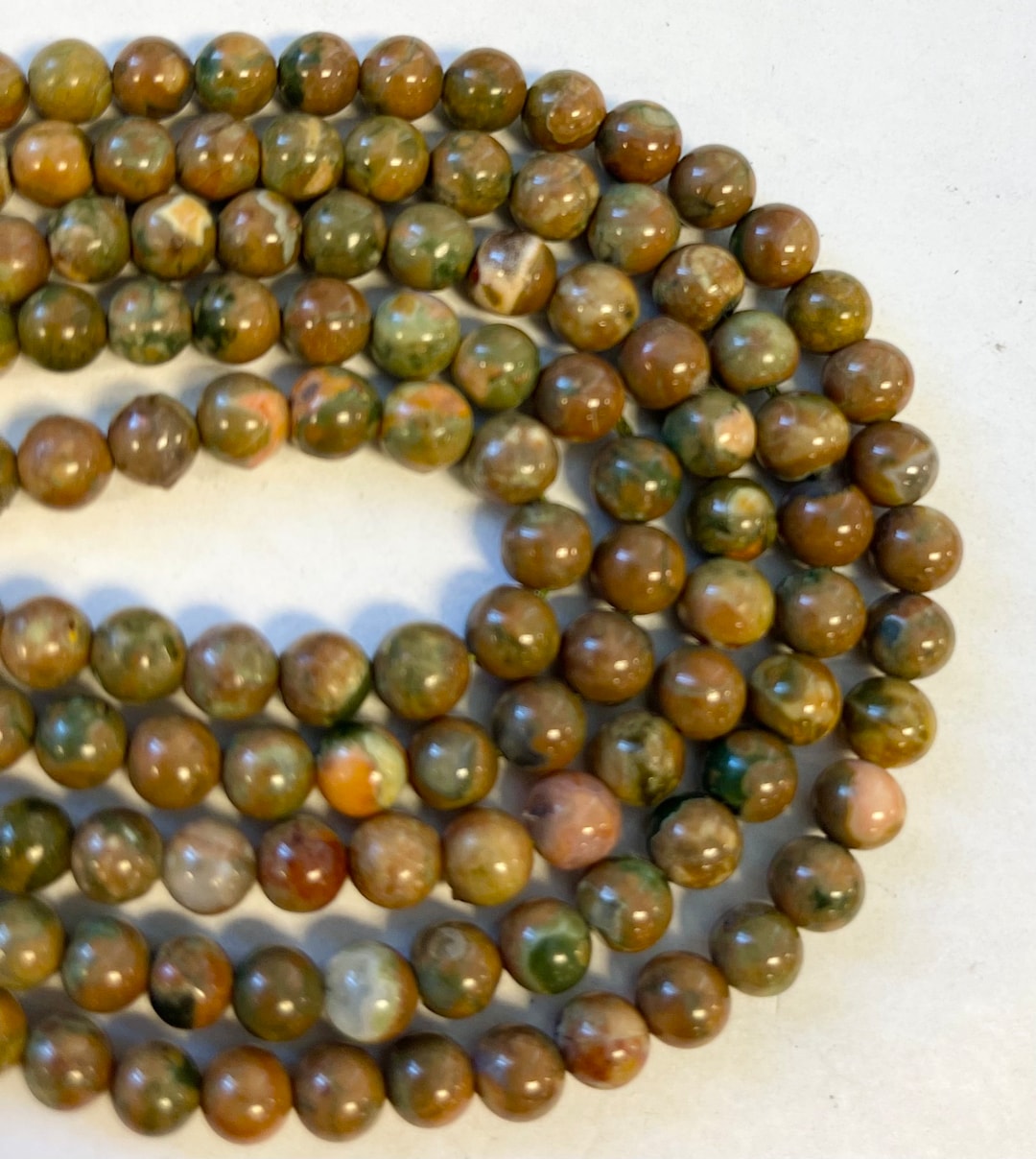 Round Pink Rhyolite Natural Rhyolite 4mm 6mm 12mm Round Gemstone Beads--15.5 Inch Strand - Etsy