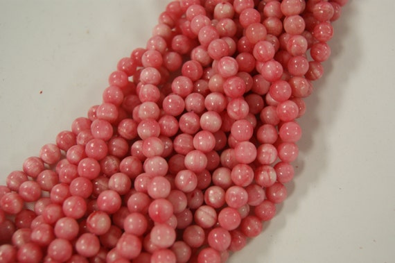 Perline Di Pietra Preziosa Di Giada Da 8 Mm (12 Perline