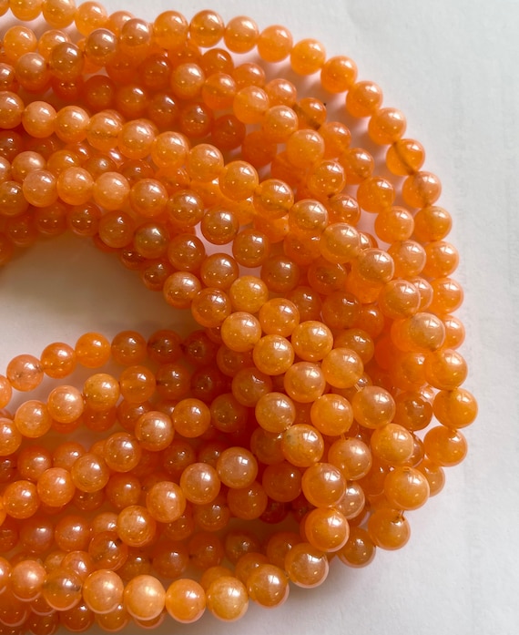 Perline Rotonde Con Foro Largo Da 6 Mm/8 Mm/10 Mm/12 Mm. Perline - Foto 8