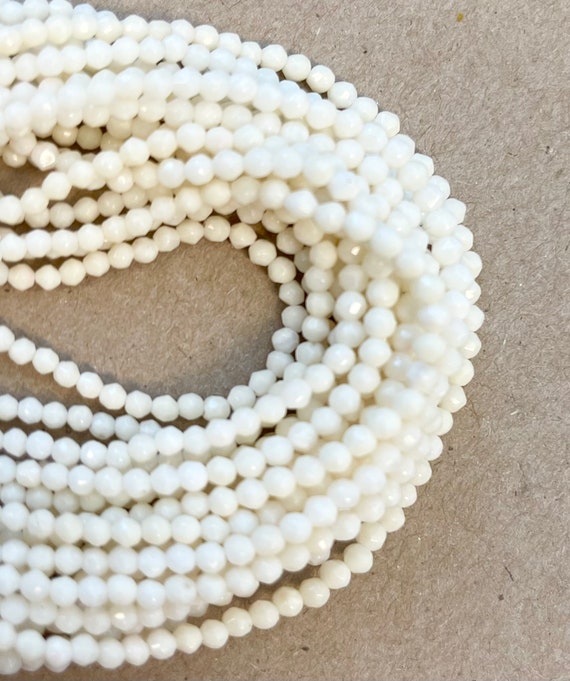 Perline Di Corallo Bianco, Rotonde Da 10 Mm, Filo Da 15,5 - Foto 8