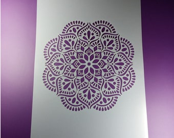Indische Schablone Etsy