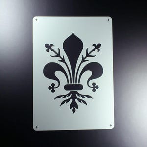 Stencil Florentijnse Lelie Fleur de Lis Florence - BE34