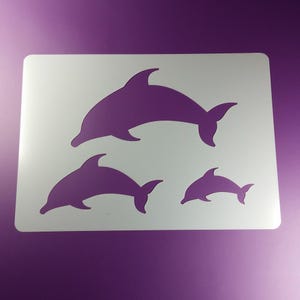 Stencil Dolphin Sea Dolphin Dolphin Set - BV48