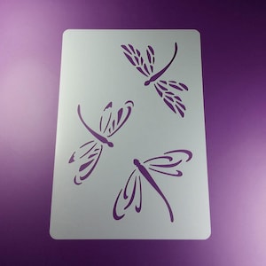 Schablone Libelle 3 Libellen Dragonfly - BV87