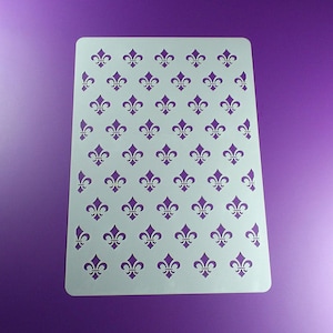 Stencil Frans Leliepatroon Fleur de Lis - BM04