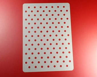 Stencil Polka Dots Pattern Dots Circles - BM08