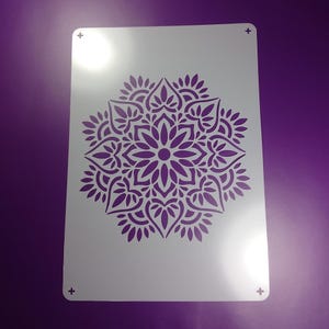 Stencil Mandala Flower Floral - BD52