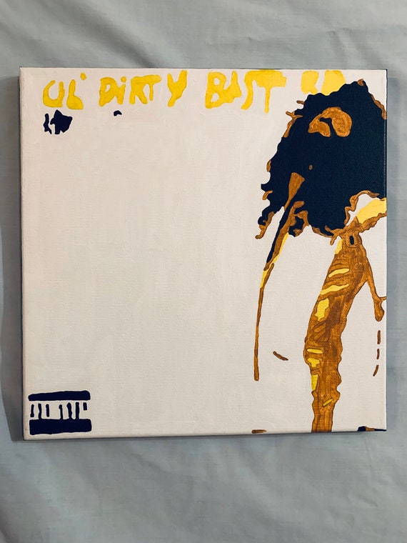 Odb Ol Dirty Bastard N Please Album Cover Acrylic Original Etsy