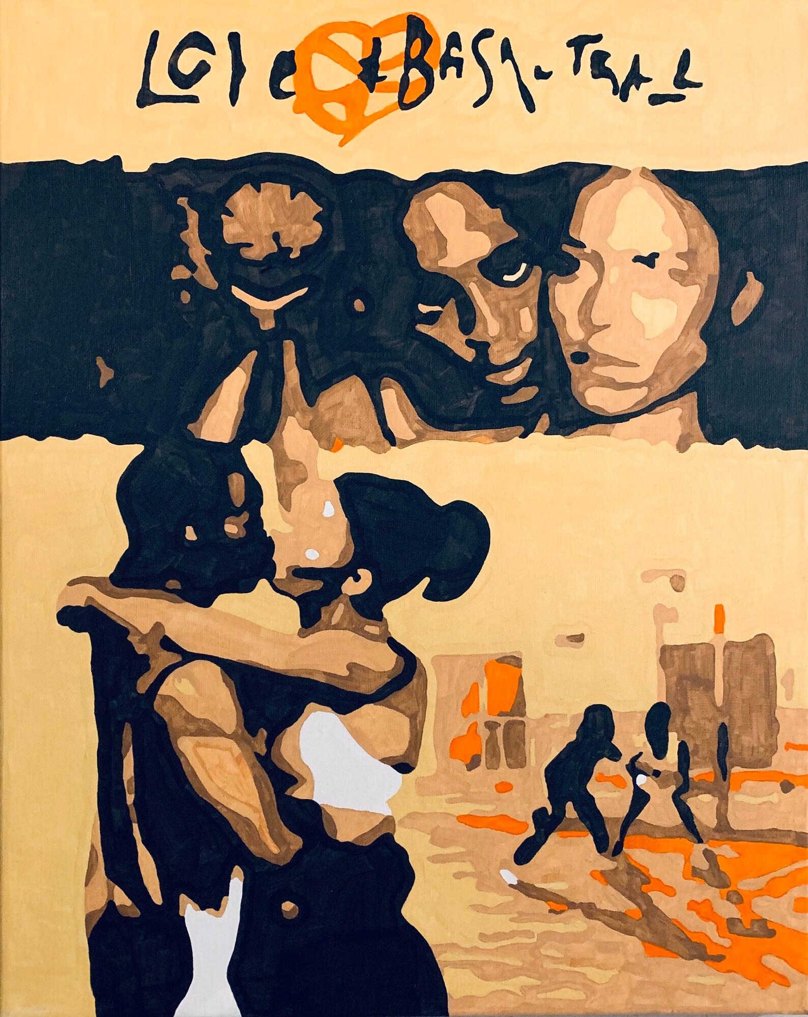Love and Basketball Movie Acrylic Painting Poster PRINT - Etsy