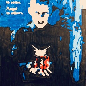 Hellraiser Movie Poster Acrylic Painting PRINT