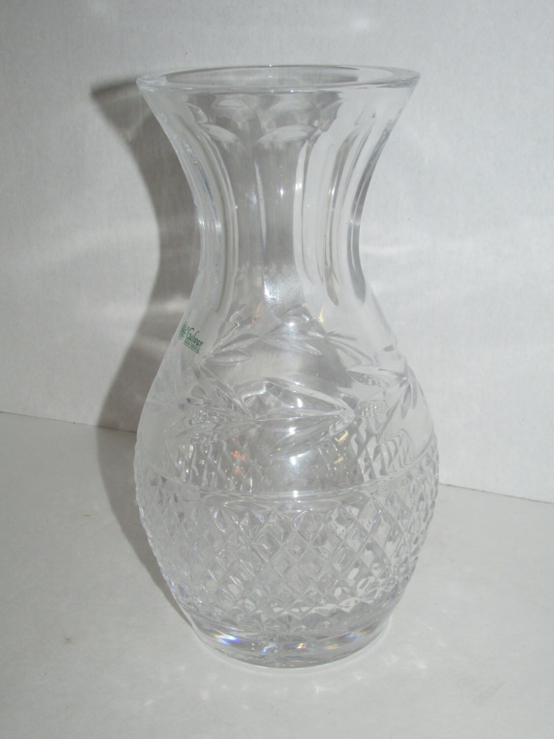 Vintage Galway Irish Crystal Vase Etsy