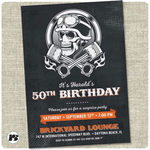 Moto Biker Anniversaire Invitation Anniversaire Moto Vintage Etsy Moto Biker Anniversaire Invitation Anniversaire Moto Vintage Etsy