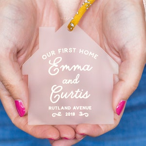 Housewarming Gift First Home, Housewarming Gift For Couple, First Home Gift, New House Gift, First Home Together Ornament