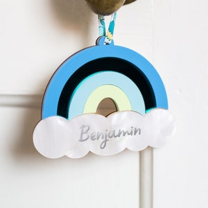 New Baby Boy Gift, Rainbow Baby Gift, Newborn Boy Personalised, Baby Boy Ornaments, Personalized Gift For Baby Boy, Gift For Newborn Boy