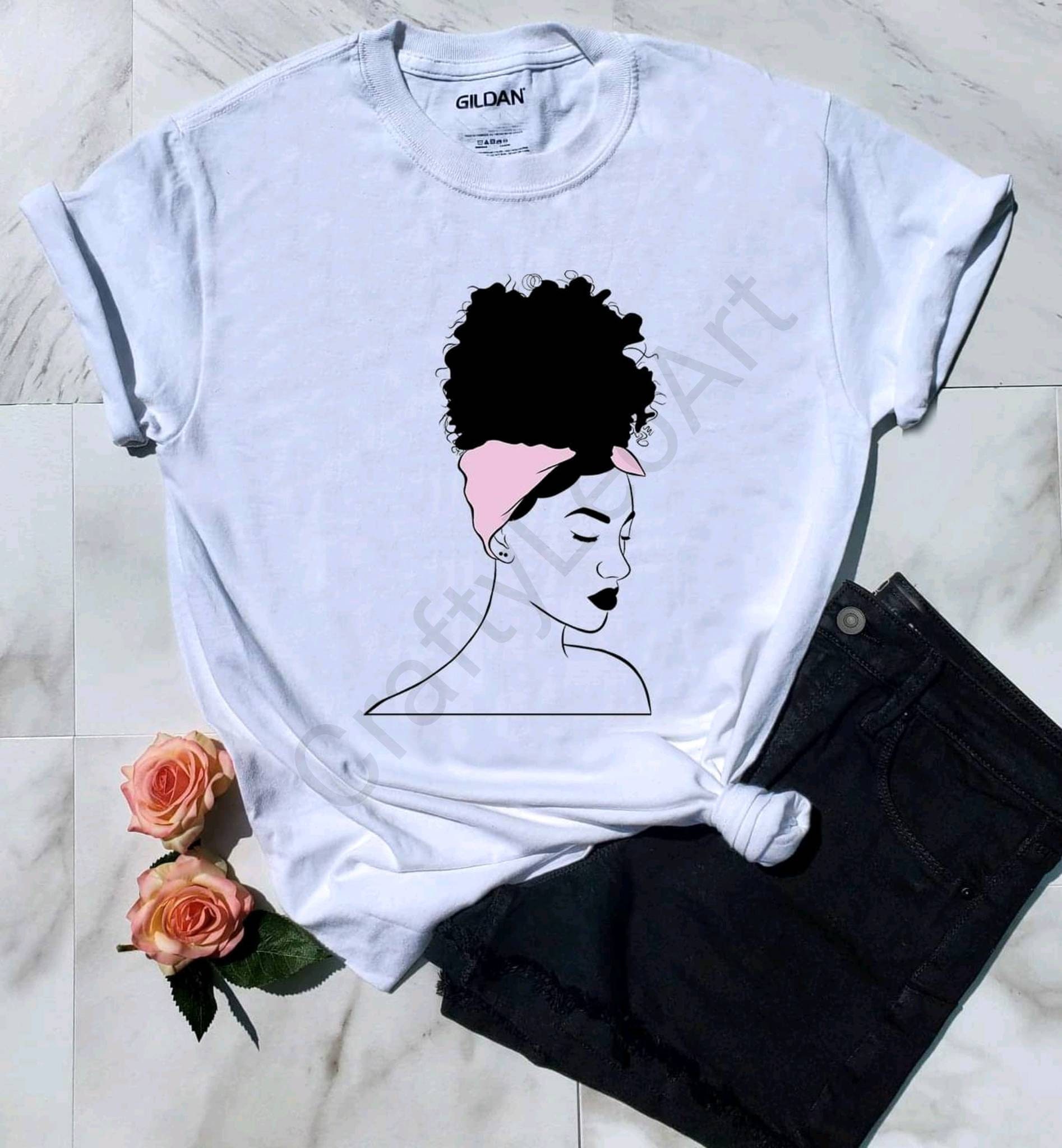 Natural Hair T Shirt Natural Hair Lifestyle Tee Curly Hair Etsy