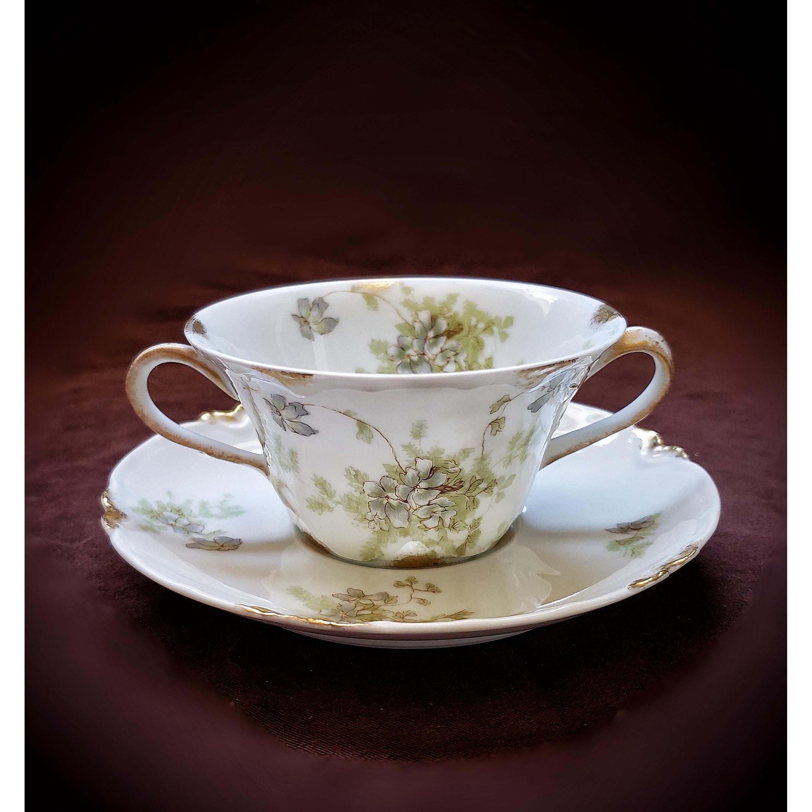 Limoge bouillon cups - Etsy 日本