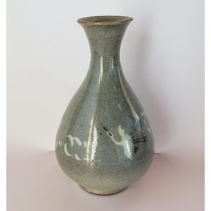 高麗青磁花瓶、東洋鶴陶器、署名入り - Etsy 日本