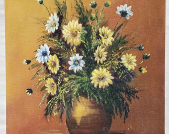 Signed Still-Life Oil Painting